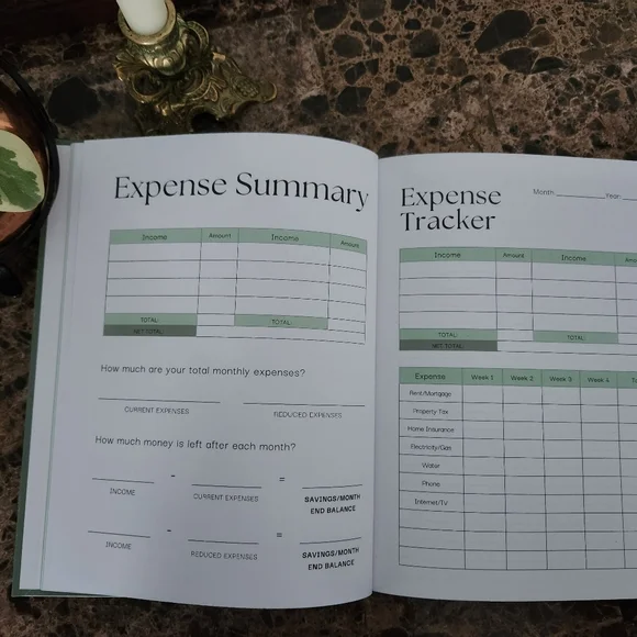 Budget Planner/Journal - Picture 4 of 6